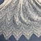 3 Yards Chantilly Embroidered Lace Fabric with Eyelash Scallop 58 Inches Width